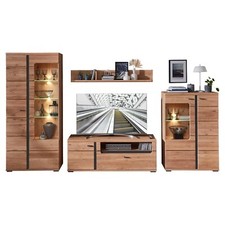 Wohnwand Anbauwand 4-teilig