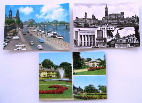 Ddr postkarten lot dresden - postkarten, 3