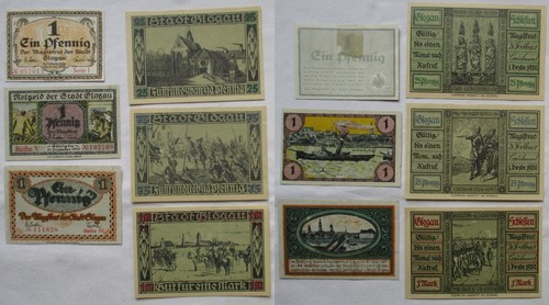 Banknoten notgeld stadt - 6,