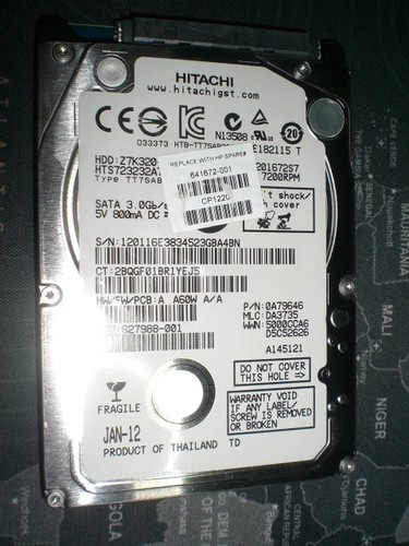 Interne festplatte hitachi - festplatte,
