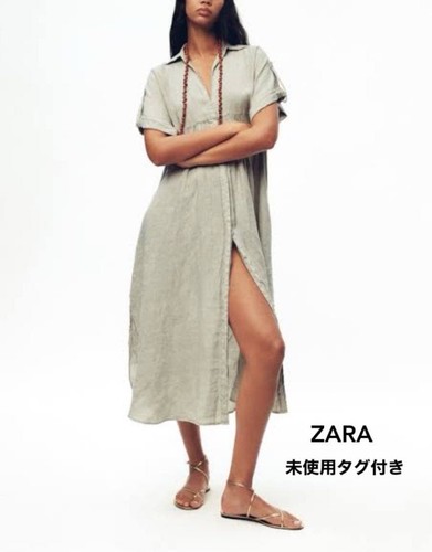 Zara kleid hemdblusenkleid - kleid,