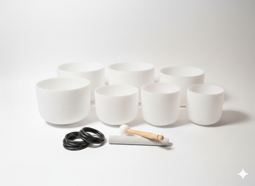 Kristallklangschalen 7er set - 7er,