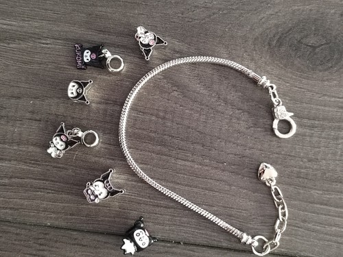 Sanrio kuromi charms anhänger - kuromi,