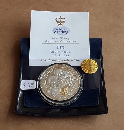 1997 fiji silber proof ag - 10,
