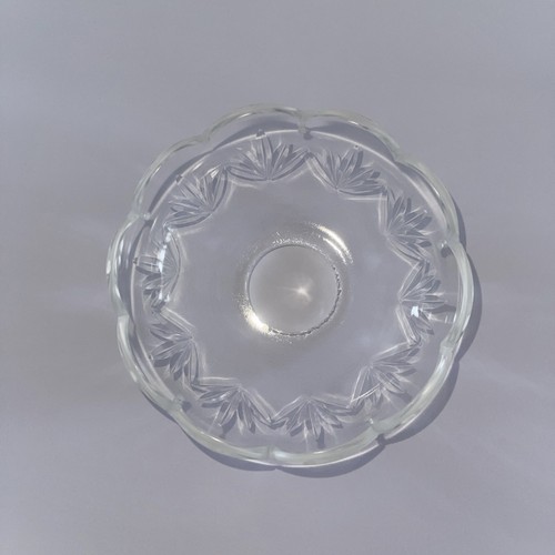 Alte kristall glas - glas, tropfschale