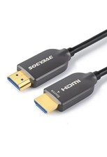 SOEYBAE 4K HDMI Glasfaserkabel HDMI Kabel 2.0 4K@60Hz 18Gbps HDCP 2.2 3D HDR ..
