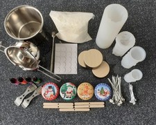 50 Teile,Großes Kerzenset,Kerzen selber machen, Gießset ,Kerzenset,Silikonform