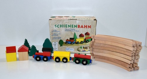Holzeisenbahn holzspielzeug - holzeisenbahn,