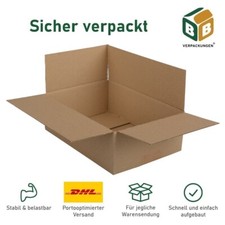 DHL Kleinpaket 229x162x80mm C5 Faltkarton Faltschachtel Versandkarton Karton 8cm