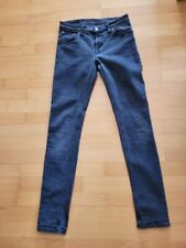 Nudie Jeans, Skinny Lin, W29/L32, schwarz 