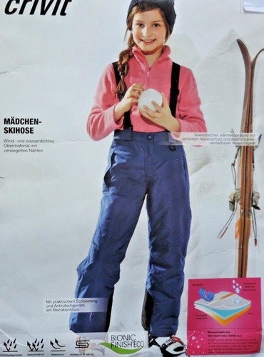 Mädchen skihose schneehose - mädchen,