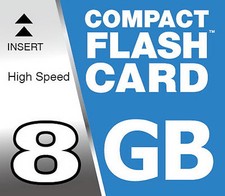 8 GB Compact Flash Karte CF