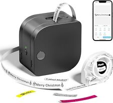 Phomemo P12 Bluetooth Thermotransfer Etikettendrucker ,for iOS &Phone 91221 12mm