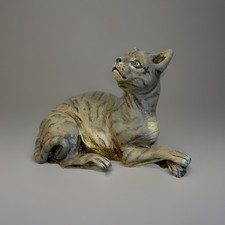 Katze Motiv Wirtshaus Krippe