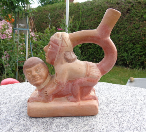 Erotikfigur trinkgefäß aus - trinkgefäß,