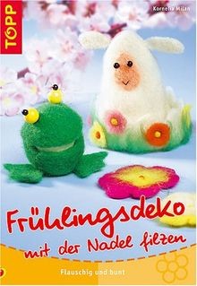 Frühlingsdeko mit der nadel - mit,