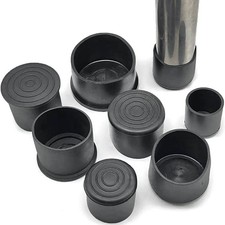 6-120mm Rund Rohrkappen Abdeckkappen Kappe Rohrstopfen Lamellenstopfen Endkappen