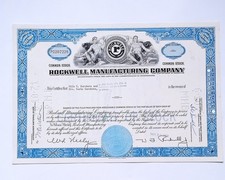 Alte Aktie Rockwell