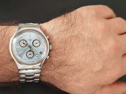 Swatch irony chronograph - swatch,