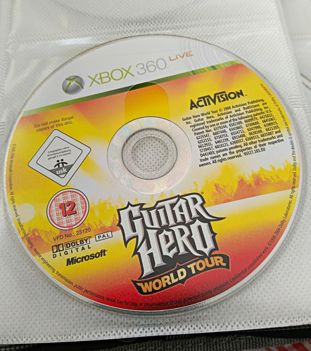 Activision guitar hero world - guitar, hero: