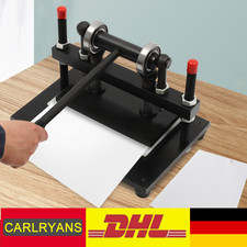 360*270m Manuelle Lederstanze Schneidemaschine 12mm Stahlplattenpresse Prägung