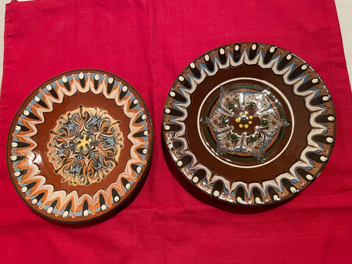 Vintage wand teller - vintage, ital