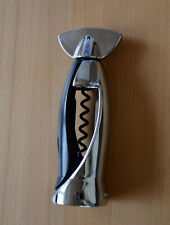 Toller Korkenzieher von LEIFHEIT -  Edelstahl/schwarz - gebraucht, TOP Zustand