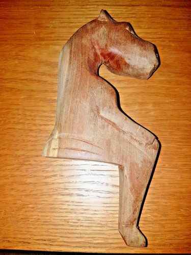 Holz figur buchstütze - holz, buchstÜtze-