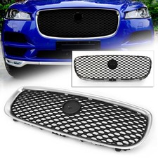 ABS vordere Frontgrill Kühlergrill Kühlergitter für Jaguar XE 2015-2018 2016 17