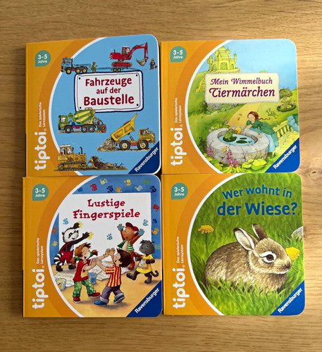 Mini tiptoi bücher neu - 4,