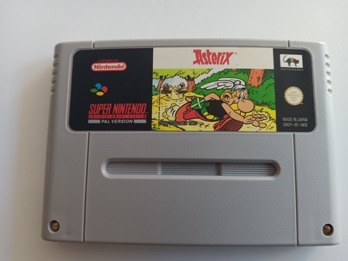 Super nintendo snes asterix - nintendo,