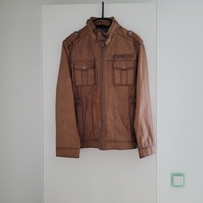 Ricano Lederjacke Cognac Braun
