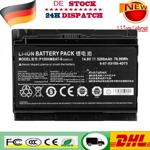 Laptop akku p150hmbat - akku, p150hmbat-8