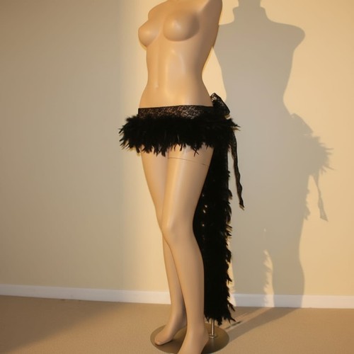 Burlesque langer feder bustle - langer,