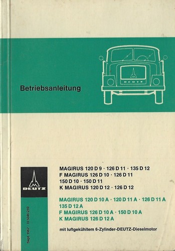 Bus magirus 120d - magirus, 135