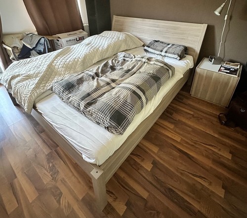 Ikea doppelbett nyvoll mit - ikea,