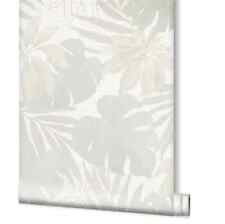 €1,12 qm  1 Ro. Vliestapete Avalon Marburg 31603 floral creme beige grau silber