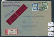 00928) Eilb.-Reco-Brf mit AKZ-RZ Heidelberg-Rohrbach + Steg-K2 1962