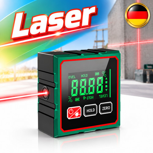 Neigungsmesser mit laser 360 - neigungsmesser,