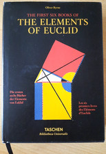 Byrne. The First Six Books of The Elements of Euclid. Oliver Byrne.