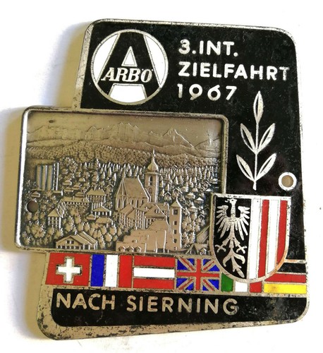 Plakette arbo int - arbo, 3.