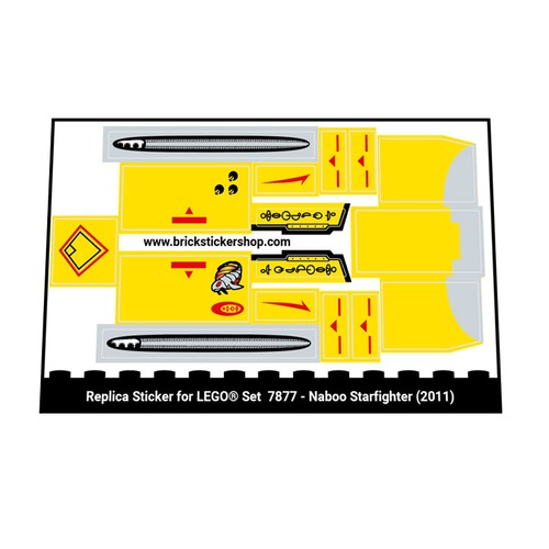 Replacement sticker for set - replacement,