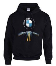 BMW Autobahn Auto Logo Hooded Kapuzenpullover Schwarz -31120