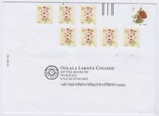 USA 2024 Umschlag frankiert Oglala Lakota College - Beleg Brief Antwort Werbung