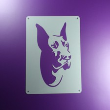 A5 Schablone Deutsche Dogge