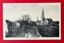 AK BOCHUM Langendeer 1916 Blick zur Kirche   ( 158792