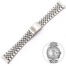 Stahlarmband für Rolex Jubilee DateJust Precision Day-Date Vintage 13,17,19,20mm