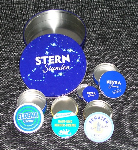Versch leere creme dosen - 6,