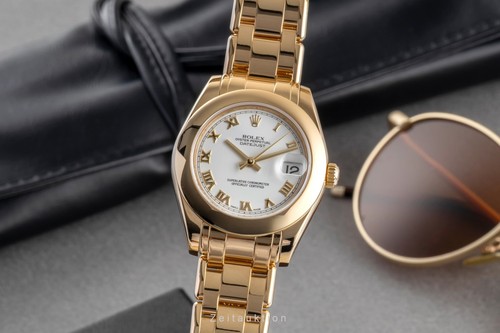 Rolex datejust 18k gold - datejust,