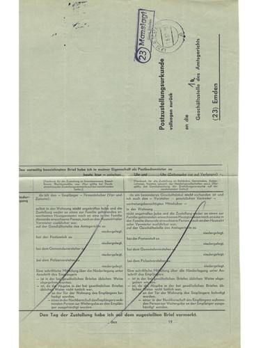 Landpoststempel manslagt - landpoststempel, 23
